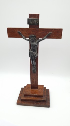 Vintage mid century crucifix - mid-century,