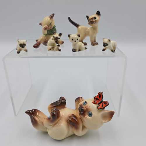 Vtg siamese cat lot hagen - vtg,