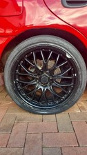 4x18 INCH GLOSS BLACK BBS