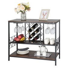 Industrial Bar Cabinet Wine