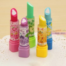 Novelty Lipstick Eraser Pencil