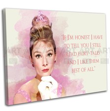 Audrey Hepburn Portrait Canvas