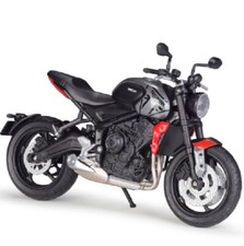 Welly 1:12 2021 Triumph Trident 660 Diecast Motorcycle Bike Model