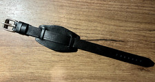 16mm real black leather WW1