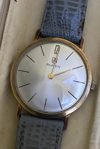 Gold gents buren grand - 9k,