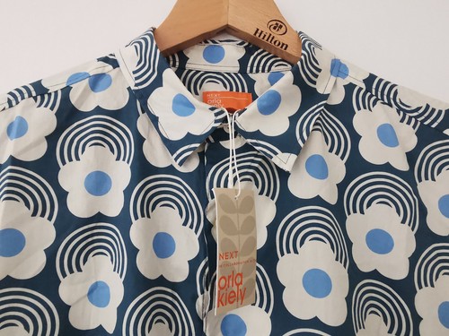 Bnwt next orla kiely blue - x,