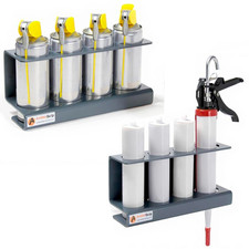 Spray Can Holder & Silicone Holder for Vauxhall Vivaro Van Racking Storage Ply