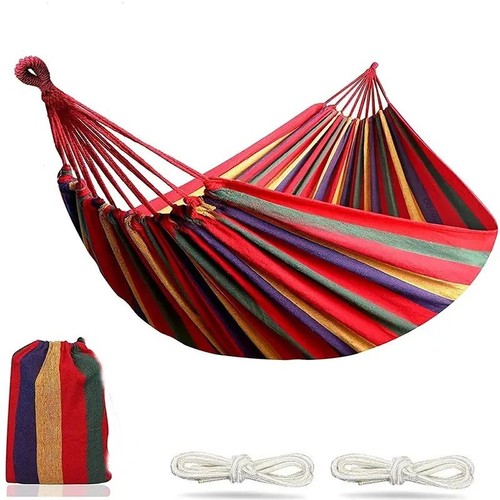 Portable canvas hammock - portable,