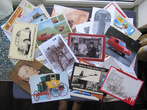 Postcards postal history - 50,