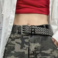 Punk Studded Belt Unisex Rivet