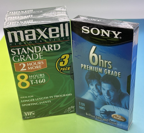 Maxell vhs blank - vhs, cassette