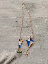 Vintage Sphinx Brand Boy and a Kite Brooch stamped  20026