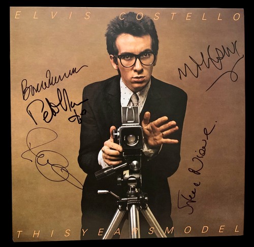 Signed elvis costello and - and, the