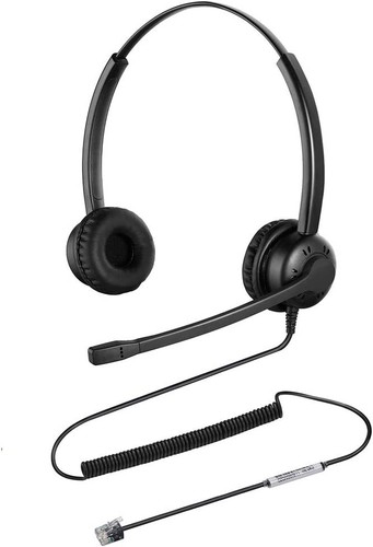 Rj9 telephone headset for - rj9,