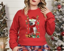 Xmas Sweatshirt Siberian Husky Dog Christmas Jumper Sweater Day Stocking Filler