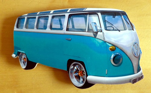 Camper van fridge magnet - van,