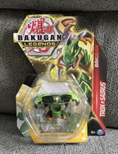 Bakugan Legends TROX X SAIRUS Toy New & Sealed Figure Present Green Rare Orange