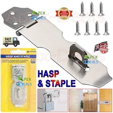 Hasp staple shed bolt latch - staple,