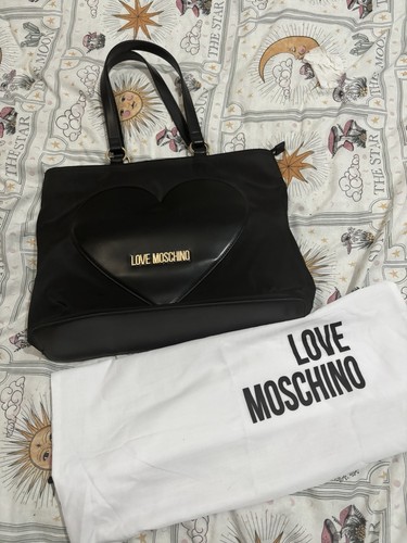 Love moschino black - love, logo