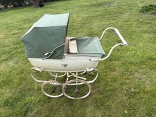 Vintage Silver Cross Coach Built Dolls Pram