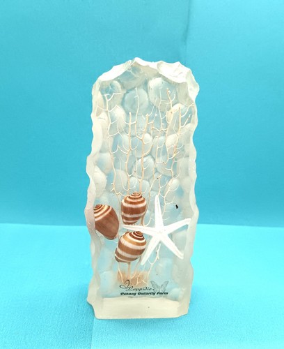 Vintage sea shell lucite - vintage,