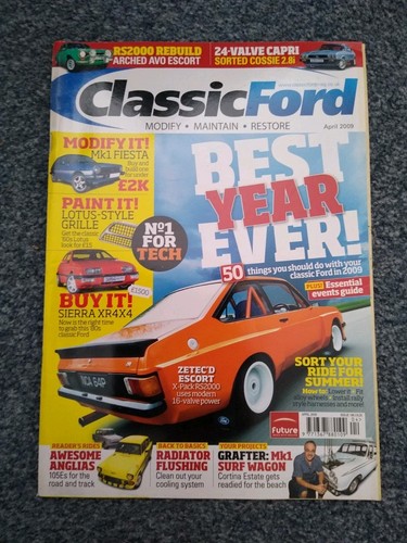 Classic ford magazine april - classic,