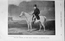 Old Vintage Print 1918 William