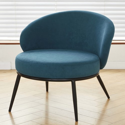 Velvet accent chair - velvet,