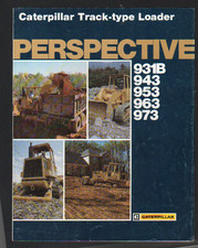 Caterpillar Track-type Loader 931B, 943, 953, 963, 973 Perspective Brochure