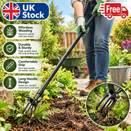 Long handle stand weeder - long,