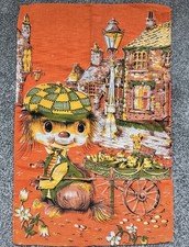 Vintage Retro kitsch orange