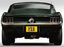 USA AMERICAN CAR 12 x 6 SIZE