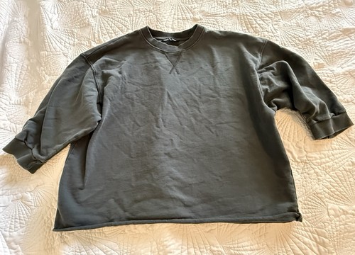 Zara gray sweater medium - zara,