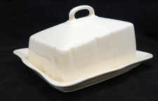Grimwades cheese dish cream/off white E II R 1955 no cracks