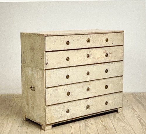 Gustavian chest - gustavian,