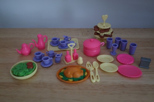 Barbie dreamhouse kitchen - barbie,