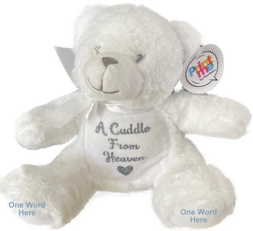 Personalised memorial teddy - memorial,