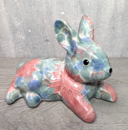 Vintage ceramic rabbit - ceramic, park