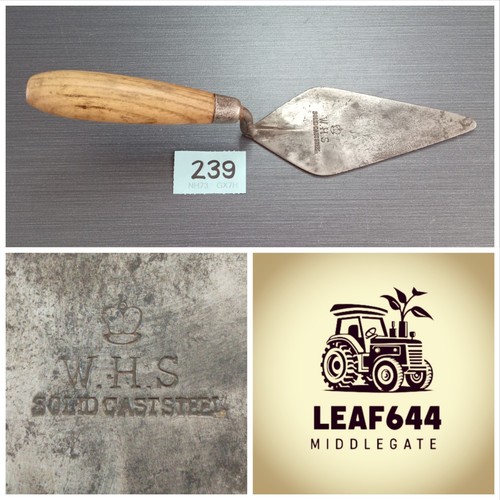 Vintage whs pointing trowel - 6",