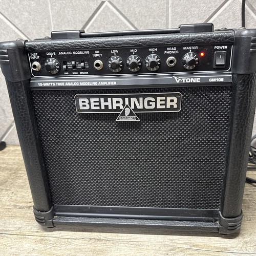 Behringer tone gm108 guitar - behringer,