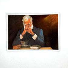 Iridescent Foil Art Vtg Give