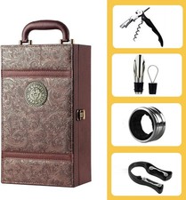 VINTAGE WINE CARRY CASE