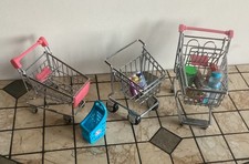 Miniature Shopping Trolleys