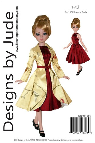 Fall dress coat doll - coat,