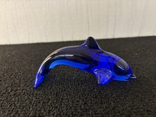 Dark Blue Crystal DAUM Dolphin