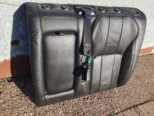 RANGE ROVER EVOQUE L538 RHD REAR UPPER BACK REST LEFT LEATHER SEAT BLACK BELT