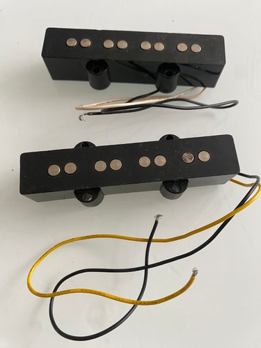 Two bass pickups taken - , from