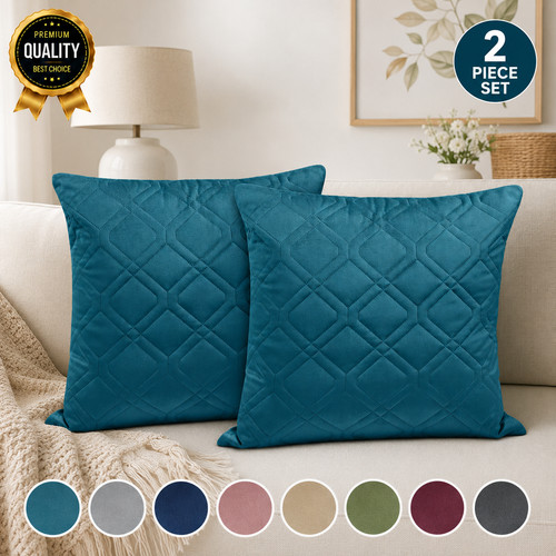 Velvet cushion covers - cushion, large