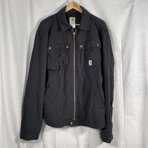 Mens carhartt black zip - black,