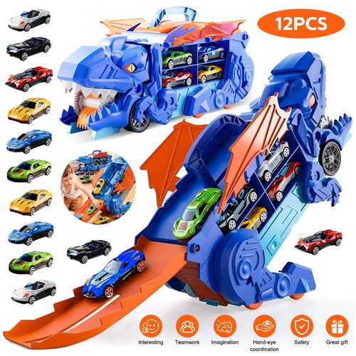Cars track set dinosaur - set,